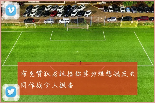 布克赞狄龙性格称其为理想战友共同作战令人振奋